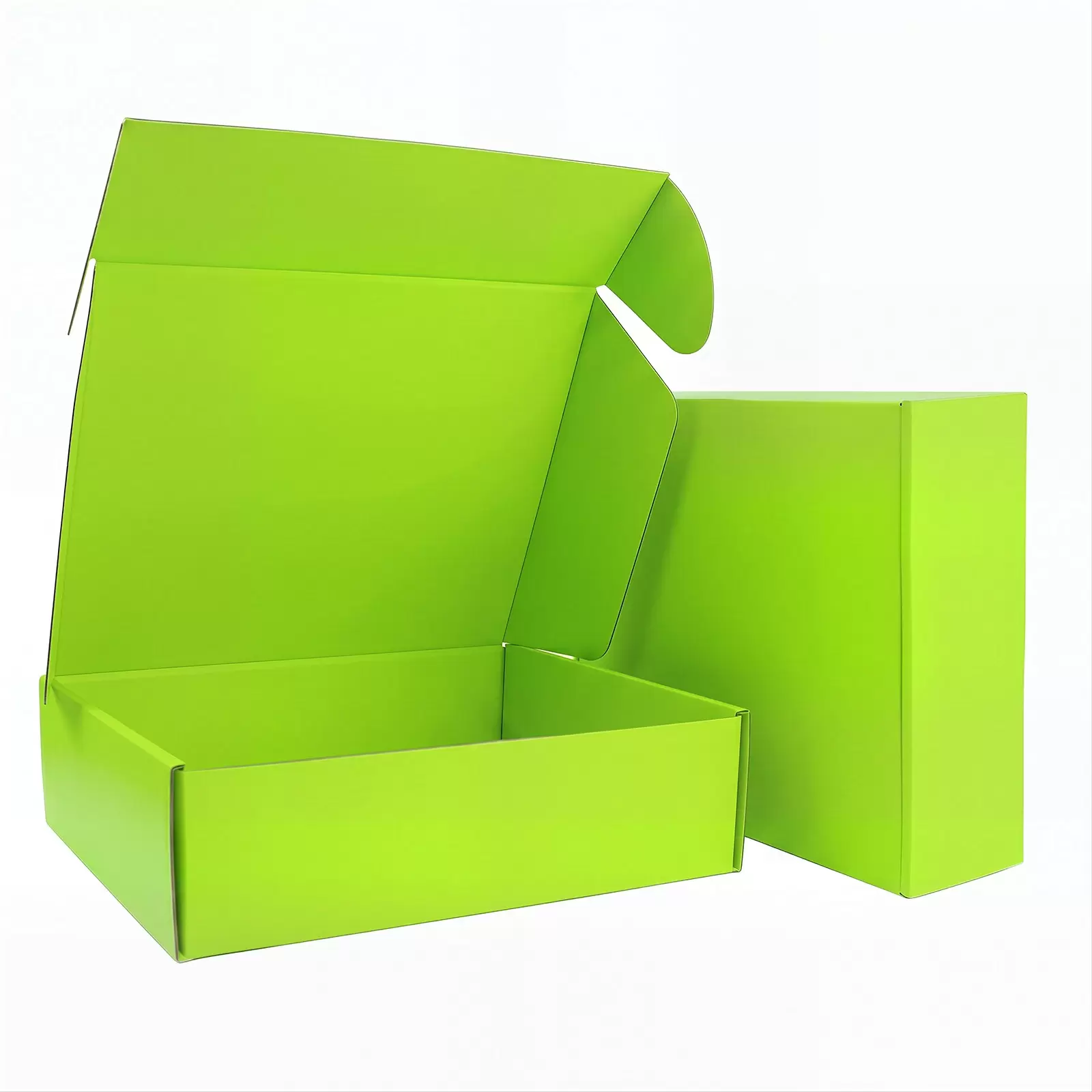 20-30x20x8-T17 airplane box - double-sided - mint green